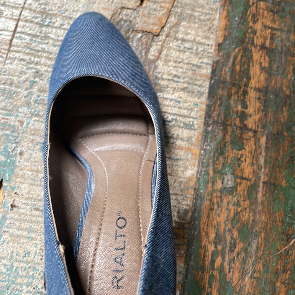 Rialto denim heel 3 1/2” heel (size 6.5) - Picture 13 of 13